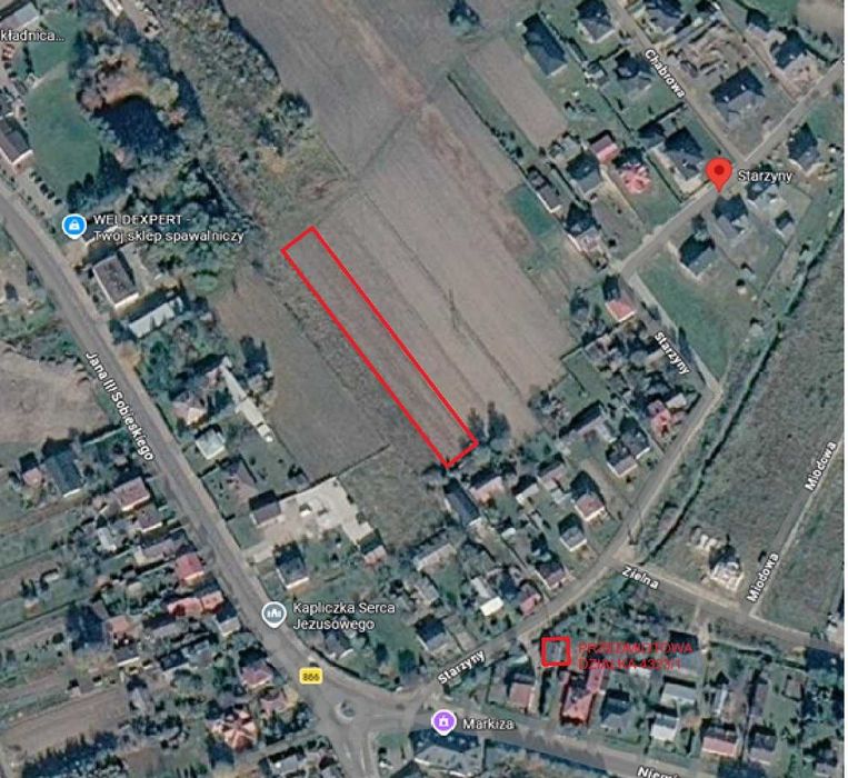 Działka budowlana 2500 m² z Warunkami Zabudowy! Lubaczów,  ul. Chabrowa