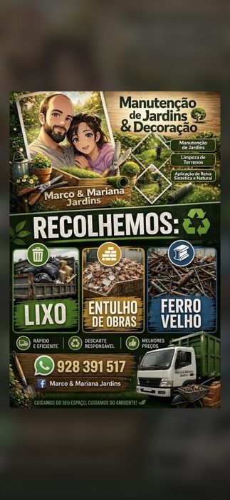 Faco carga em entulho