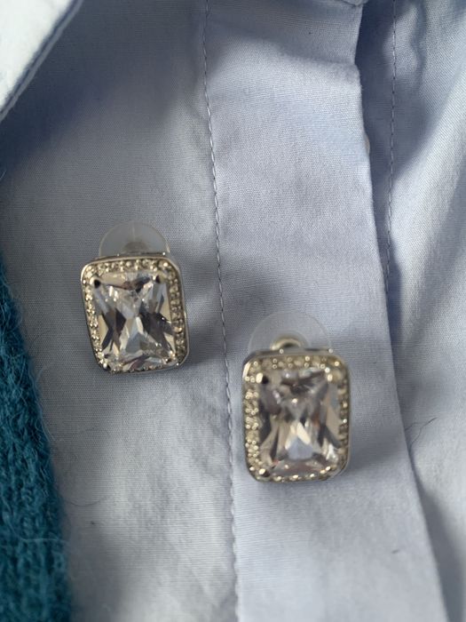 Сережки пусети Swarovski