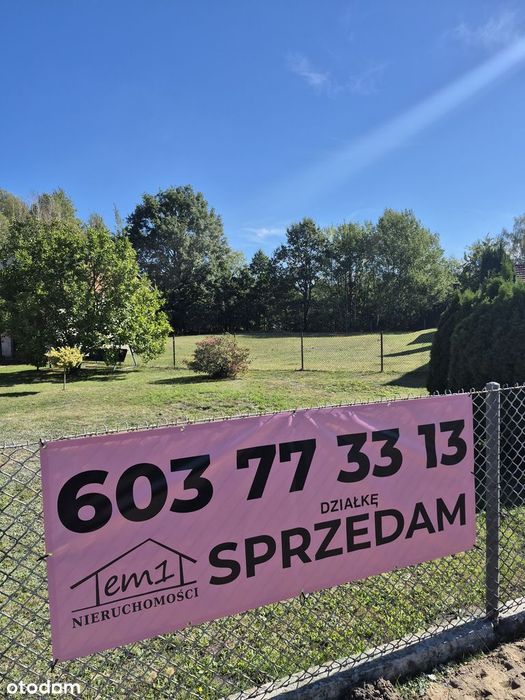 SOŚNICOWICE Działka pod lasem