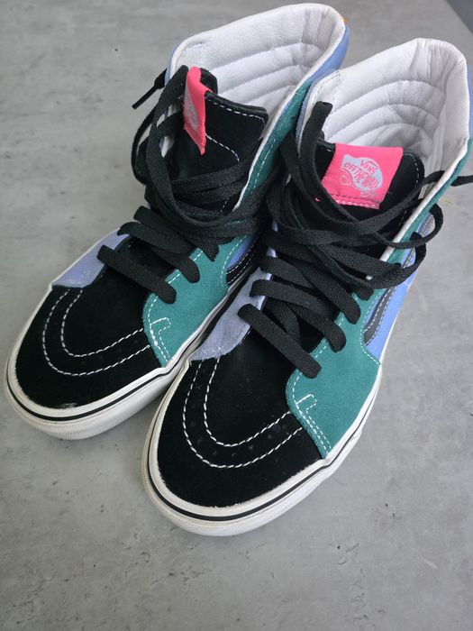 Vans Sk8-Hi buty za kostkę 39 kolorowe skate