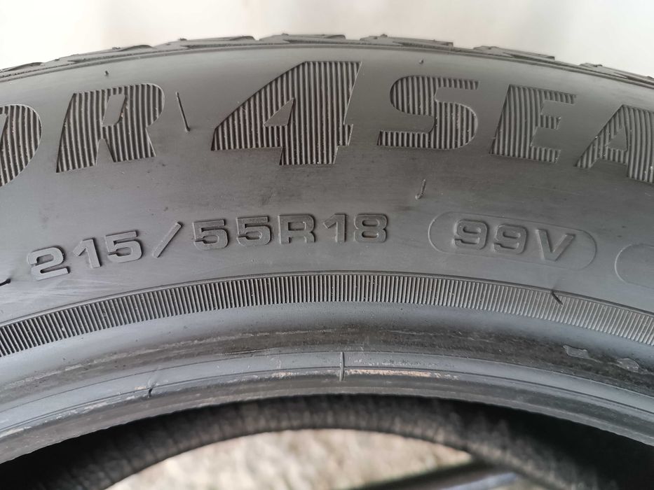 Всесезонні шини 215/55 R18 Goodyear vector 4seasons gen 2 suv 2023рік 7,3мм