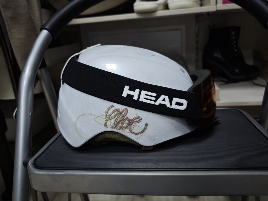 Лыжный шлем HEAD с визором, женский, M 55–57