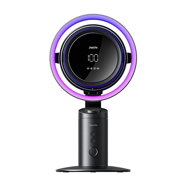 Wentylator turbinowy Jisulife Table Fan Pro3/10000mAh biurkowy z filtr