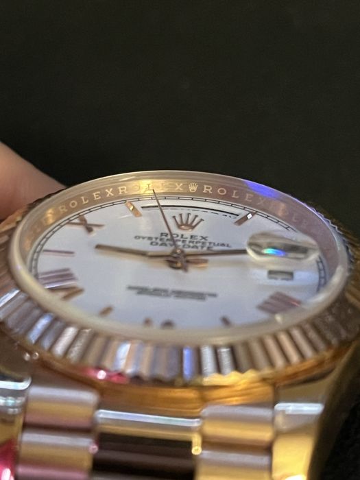 Relogio Rolex Dial branco