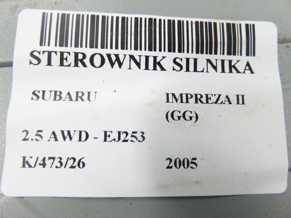 Sterownik Subaru Impreza II (gg) 2.5 167