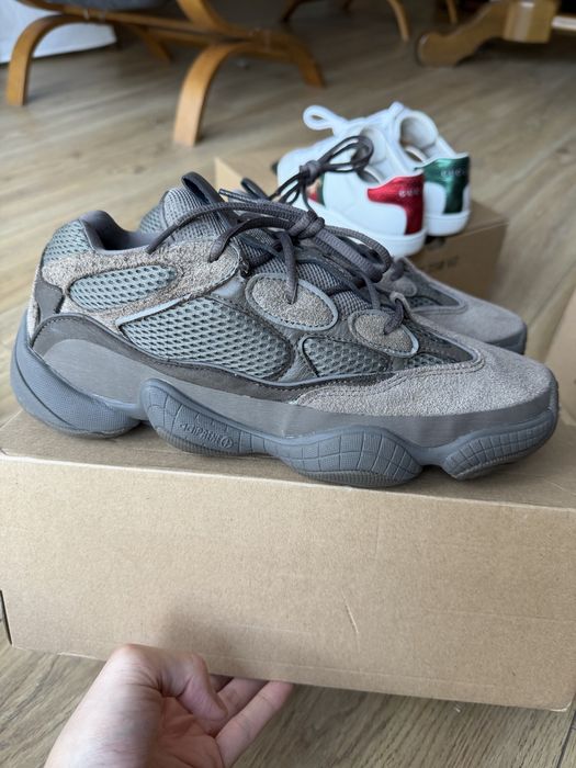 Adidas Yeezy 500 Clay Brown buty sneakersy brązowe 45 1/3