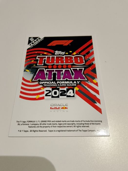 Karta kolekcjonerska Max Verstappen