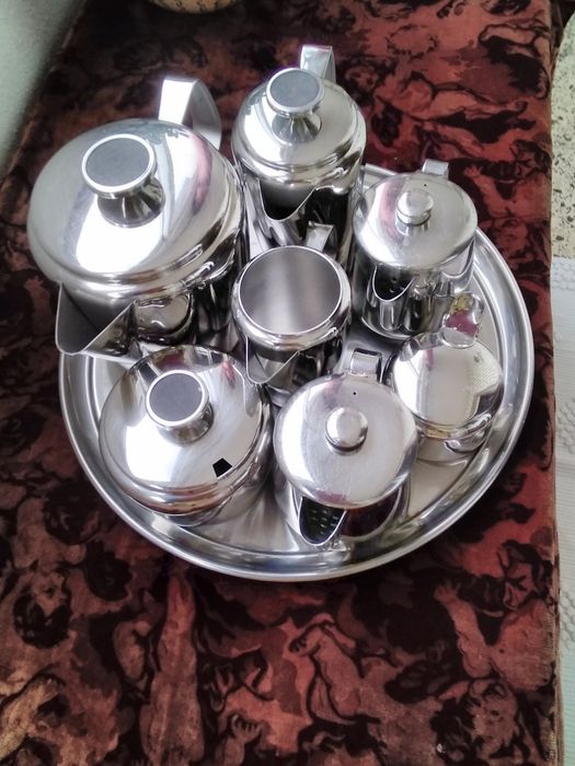 Serviço em Inox para Chá.