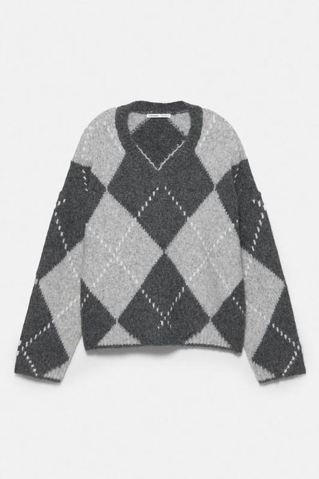 Светр із ромбами Pull&Bear