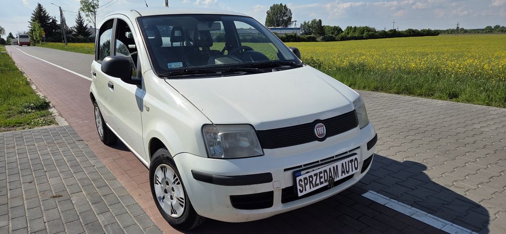 Fiat Panda 1.3D 2010r, klimatyzacja wspomaganie kierownicy