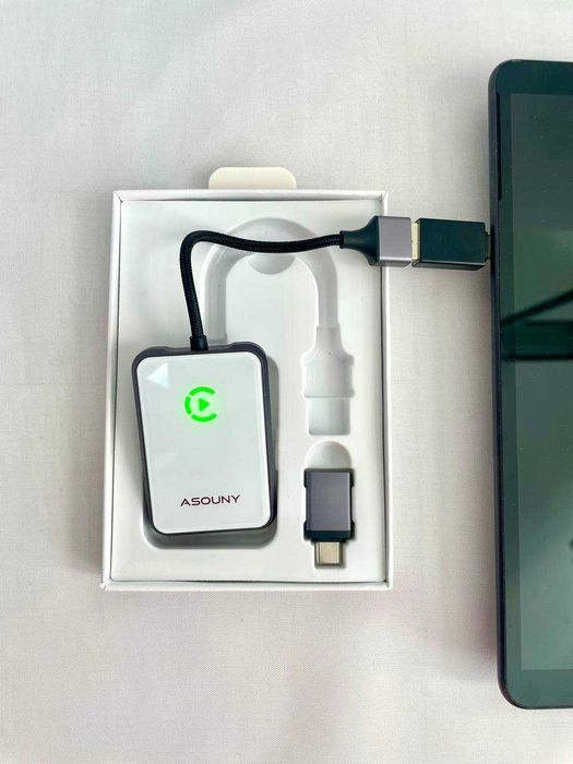 Adapter CarPlay Bezprzewodowy BY969T Plug&PlayPREMIUMmetalszkło_0018