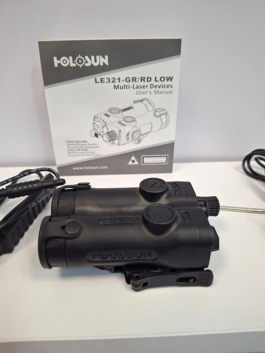 Holosun LE321-RD тактичний блок 4в1 (червоний лазер + ІЧ + підсвітка + ліхтар)