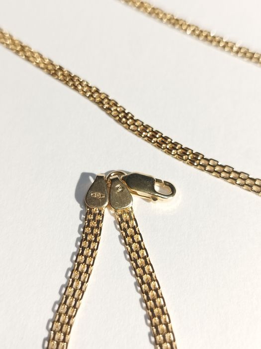 Łańcuszek i bransoletka 585 złoto 14 k