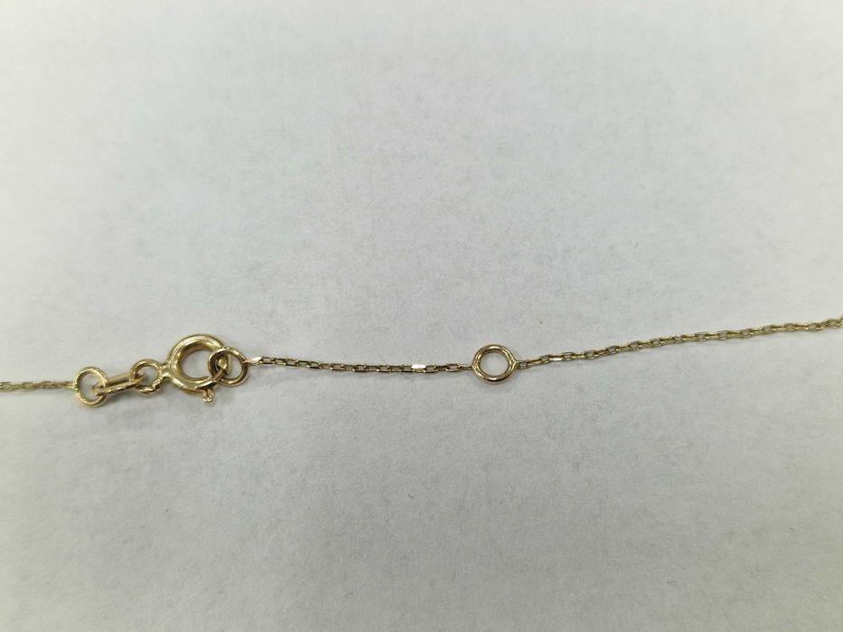 Złoty łańcuszek damski/ 585/ 1.10 gram/ 42cm/ nowoczesny/ od YES