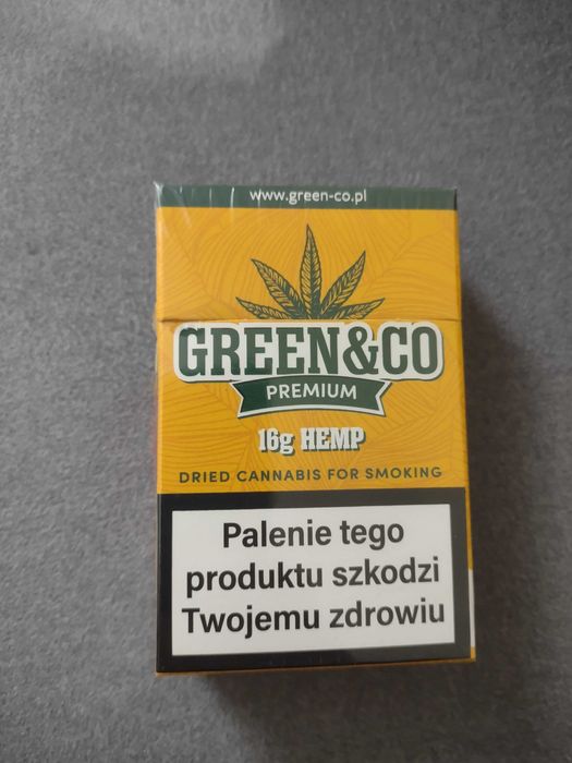 Susz konopny Prerollsy Green&Co Premium CBD 20 sztuk