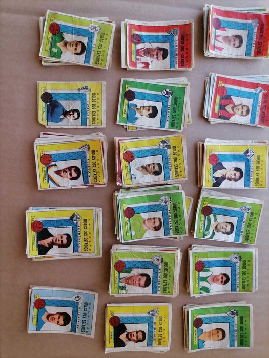 Cromos Caramelos Ídolos dos Estádios 1962 A Francesa