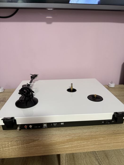 Професійний Вініловий Програвач HP-H0056 (Bluetooth, USB, AT3600L)