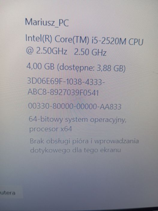 Laptop Dell latitude
