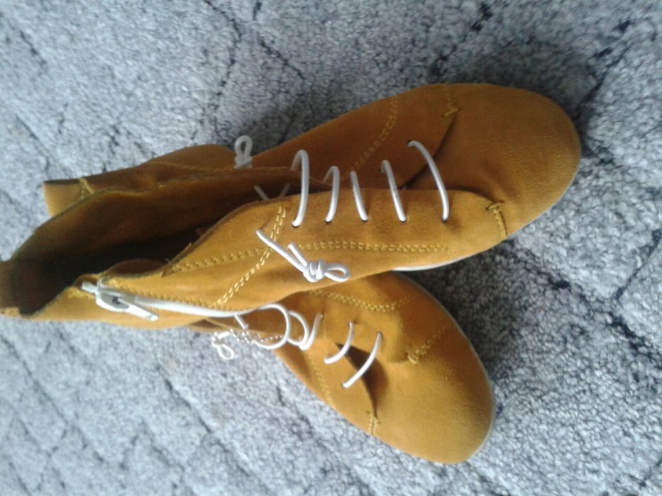 Buty Lasocki raz ubrane trzewiki, sztyblety r. 36