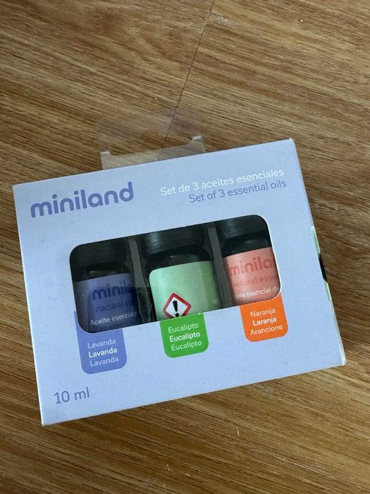 Humidificador Miniland com 3 Oleos Essenciais