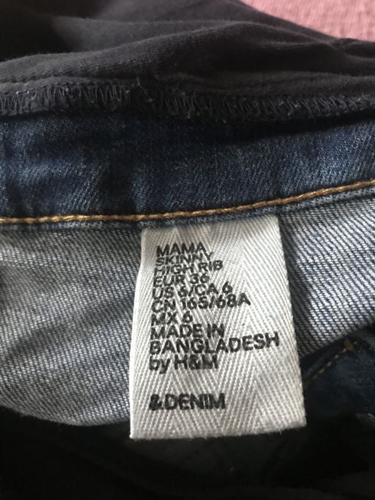 Dźinsy ciążowe Denim r. S