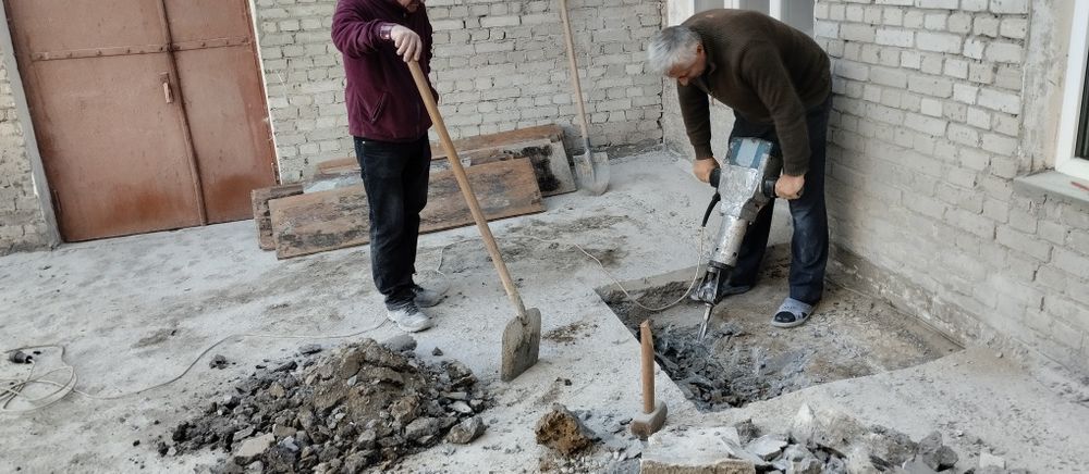 Демонтаж різка бетона