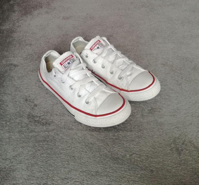 Converse all Star oryginalne buty sportowe trampki białe rozm 34