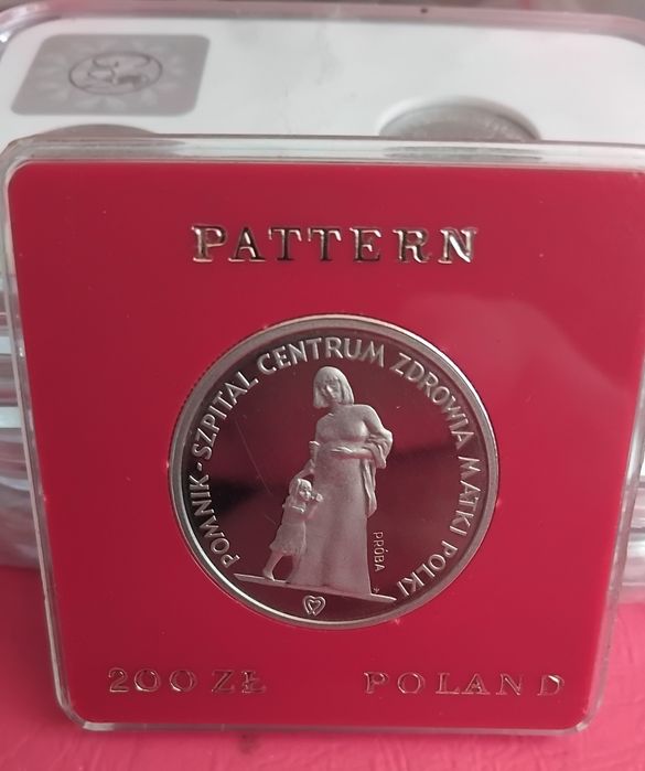 Moneta próba PRL centrum zdrowia