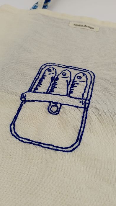 Totebags bordado à mão