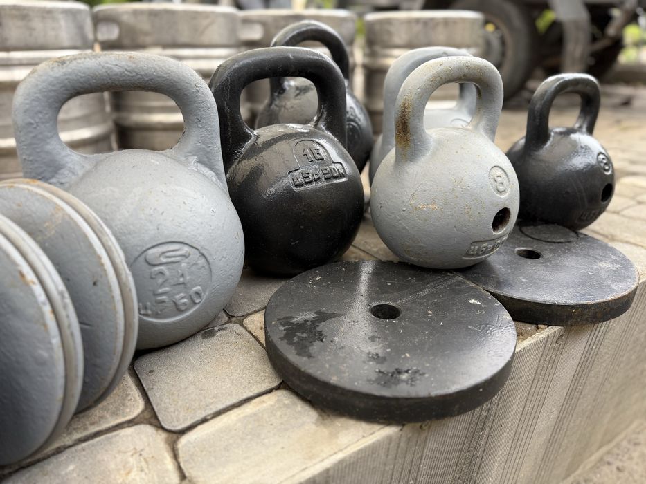 Гири СССР 16кг 24 кг 32кг 8кг