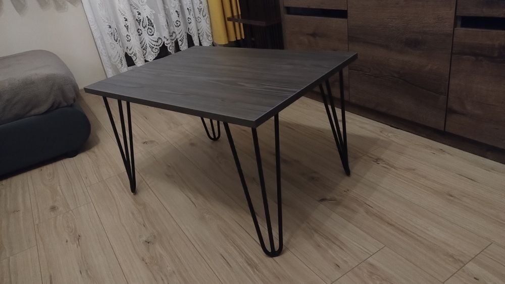 Stolik kawowy loft hairpin