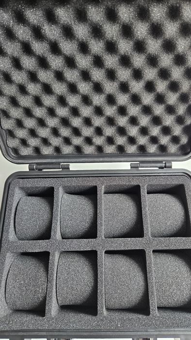 Box skrzynka walizka na 8 zegarków
