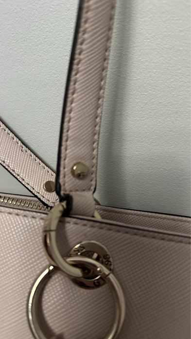 Torba GUESS pudrowy róż