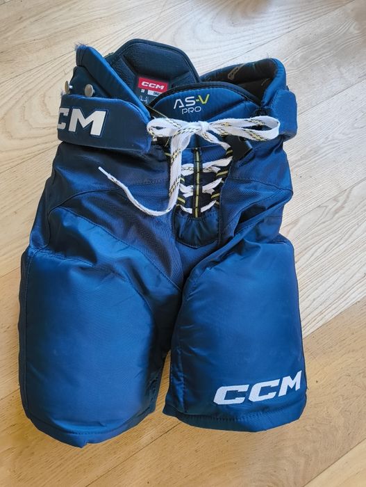 CCM as-v pro Senior S spodenki hokejowe top