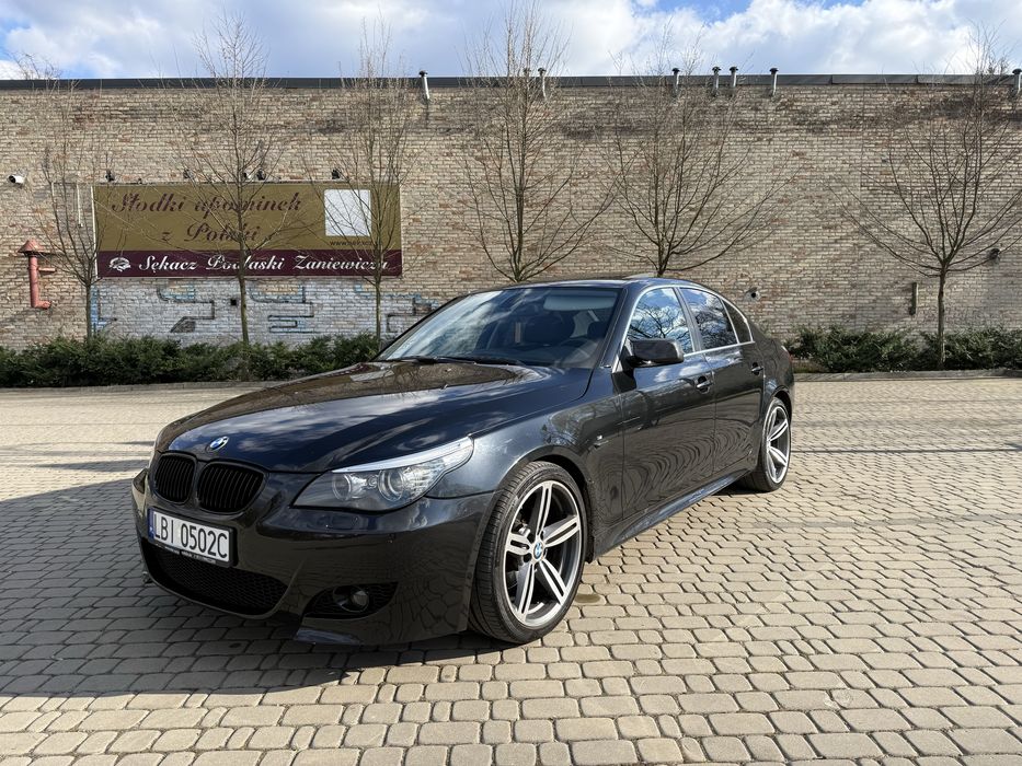 BMW E60 523i 190KM • R6 • Sportowy wygląd • Alufelgi • Przyciąga uwagę