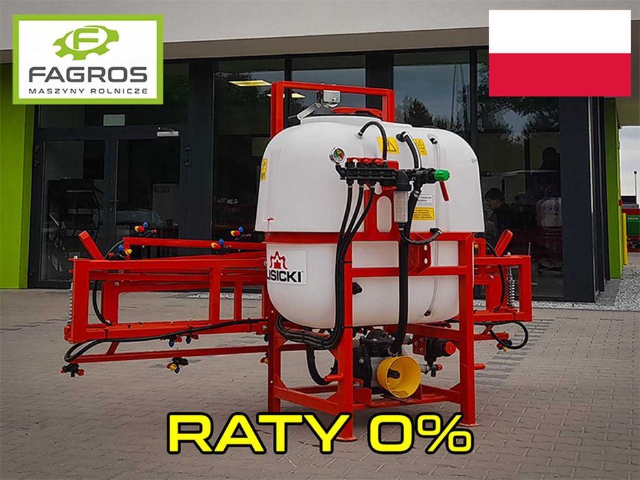 OKAZJA! Opryskiwacz Biardzki 800l 1000l 12m 15m Zawór| Solidny | RATY