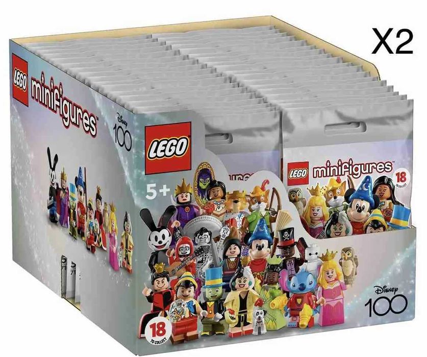 DISNEY 100 YEARS min figuras Lego (Novo)
