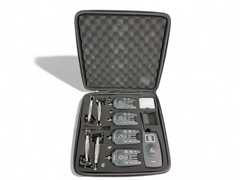 Коропові сигналізатори клювання з свінгерами Hirisi набір 4+1