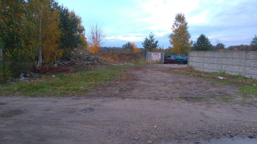 Do wynajęcia plac wraz z tunelem foliowym - Sieniawa Żarska