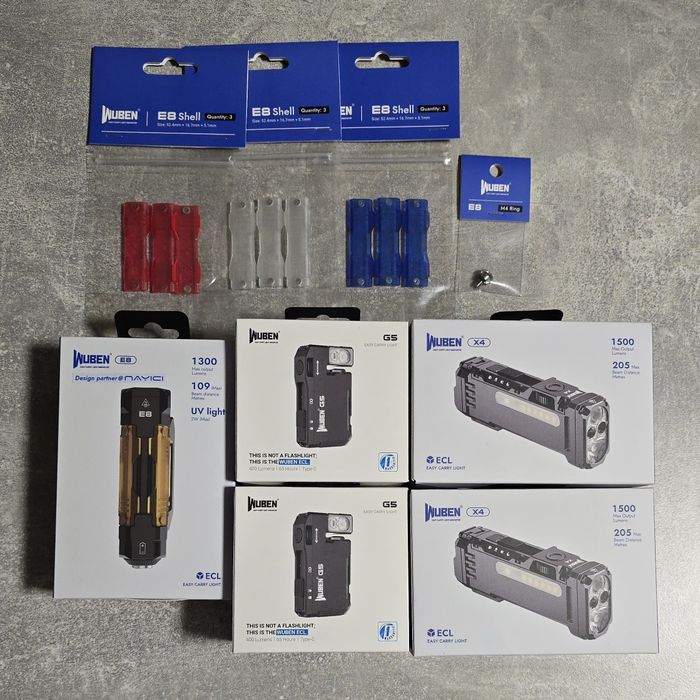 Wuben G5, X0, X1, X2, X3, E7, T4, T101 Pro, E19, L60, F5, G2, G3, E62,