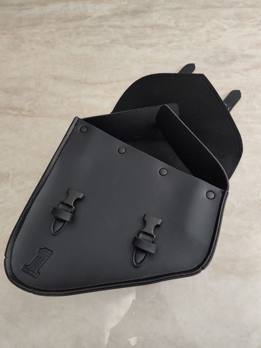 Harley Davidson softail saco lateral Novo em pele