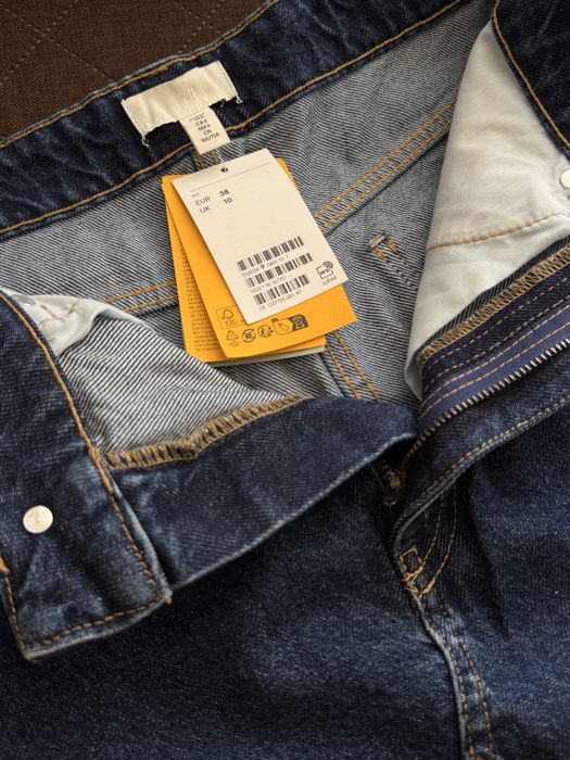 Джинсовая юбка h&m новая 38 р.