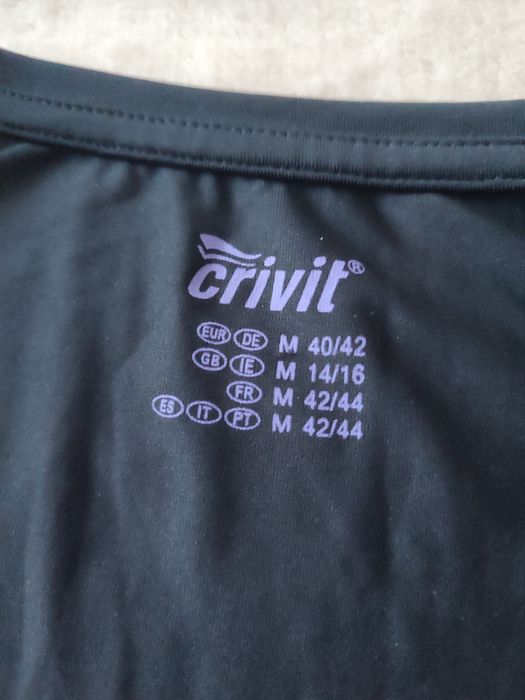 Crivit — koszulka sportowa, rozm. M