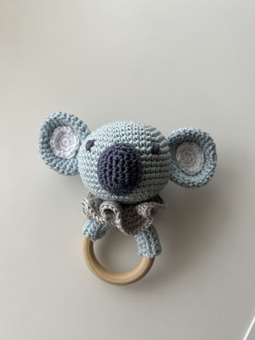 Chocalho para bebé em croché