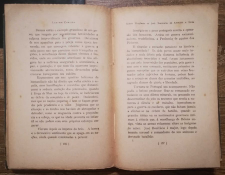 Elogio Histórico de José Bonifácio, 1942