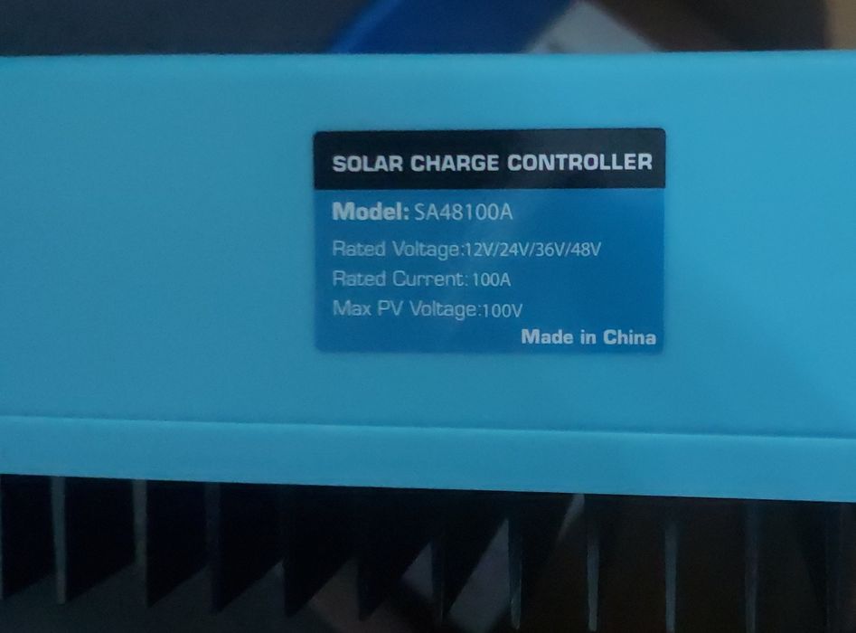 Controlador de carga MPPT 100A NOVO