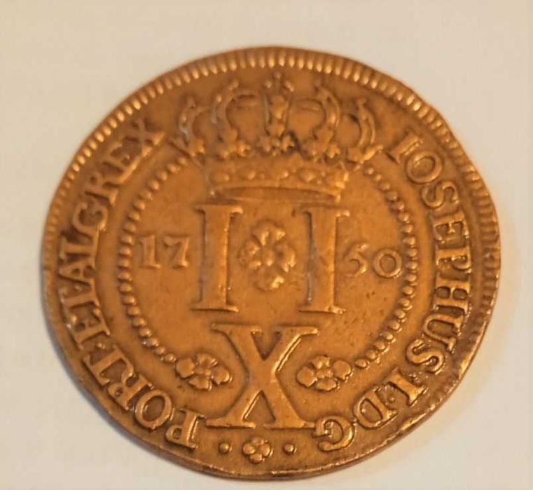 Moeda D. José I - X Reis - 1750