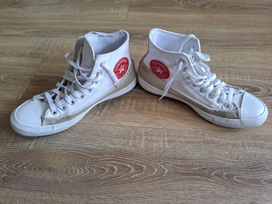 Trampki Conwers białe