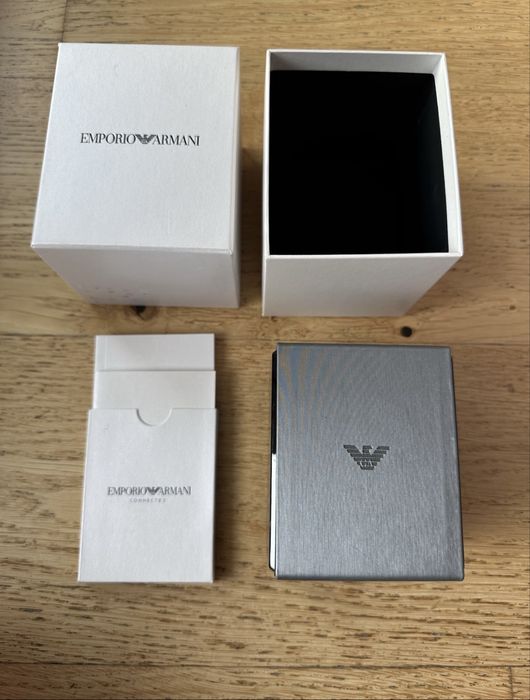 Pudełko na zegarek emporio armani oryginał w kartoniku